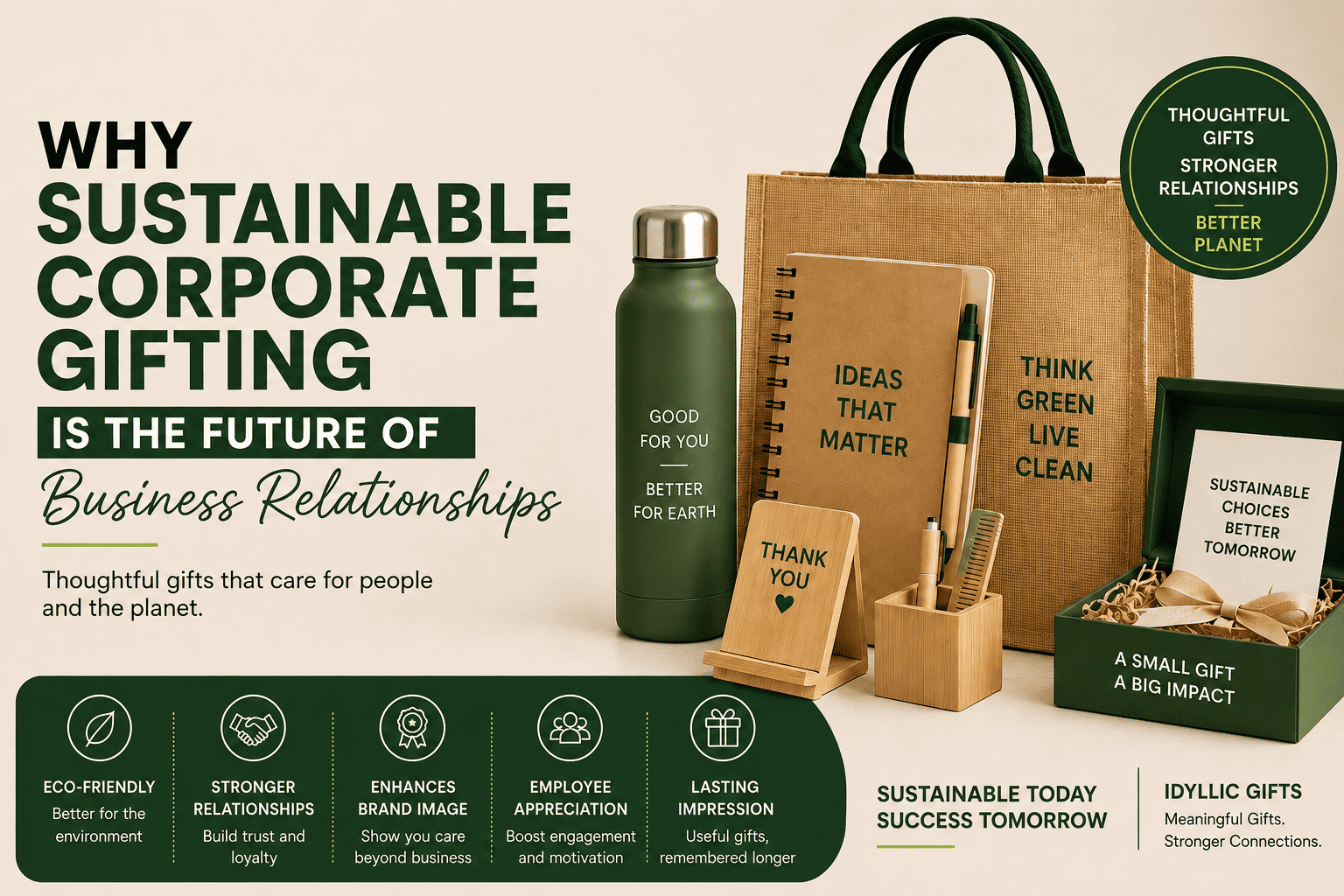 Why Sustainable Corporate Gifting Is the Future of Business Relationships
